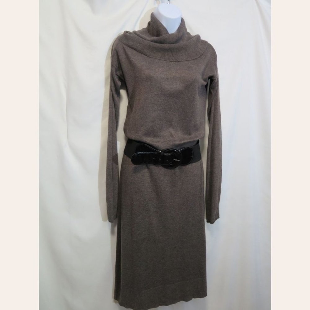 Daisy Fuentes Cowlneck Sweater Dress
